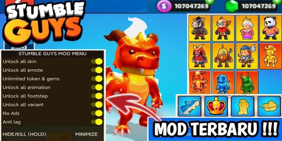 Download Gems Mod Stumble Guys android on PC